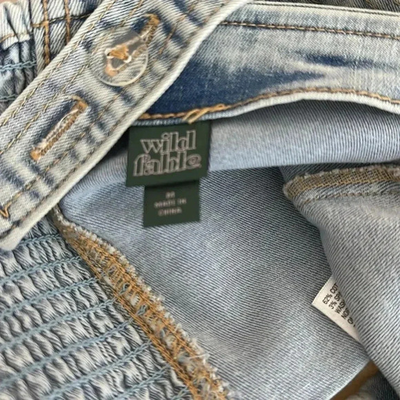 Wild Fable Women's Denim Zip-Front Corset Tank Top - Picture 12 of 12